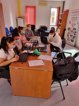 Formacin en TICS en Calasparra por FSG Murcia