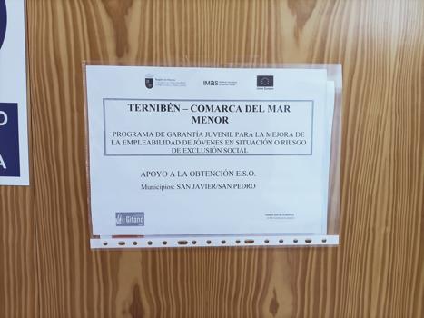 Apoyo obtencin del ttulo de la ESO dentro del Programa Ternibn de FSG Murcia en  San Pedro del Pinatar y San Javier