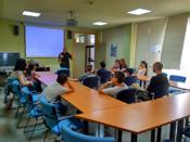 FSG Burgos organiz con el alumnado de los grupos educativos un visita a la Comisara de la Polica Nacional