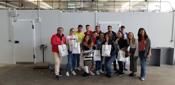 Alumnos de los cursos de FSG Carabanchel-San Isidro (Madrid) visitaron la empresa Wetaca