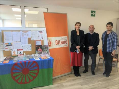 Visita institucional del Ayuntamiento de Santander al equipo de la Fundacin Secretariado Gitano
