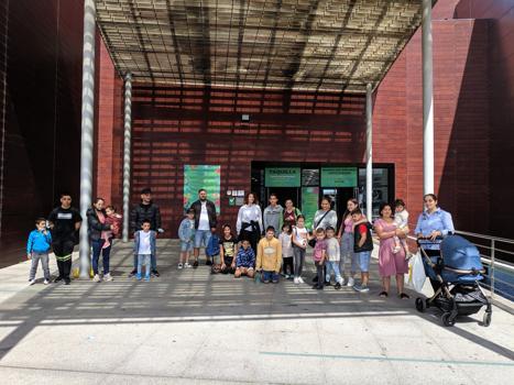 Visita al Acuario de Gijn del Programa Rroma/Gitanos del Este de FSG Asturias